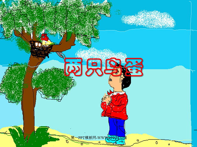 两只鸟蛋PPT课件3