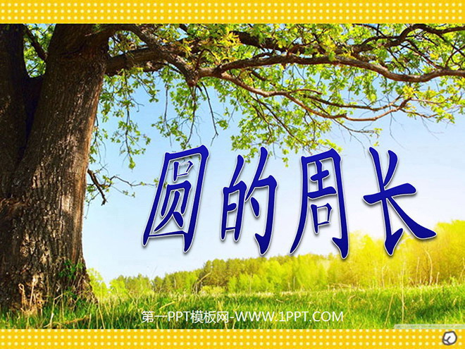 《圆的周长》PPT课件