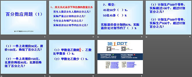 《百分数的应用》PPT课件