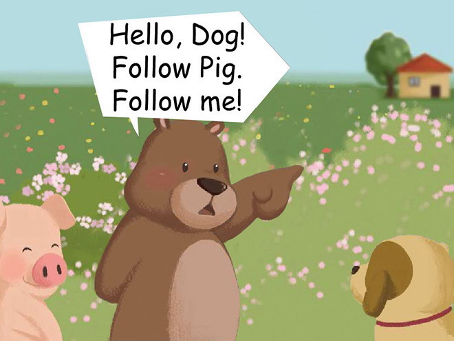 《Unit4 We love animals》Flash动画课件13