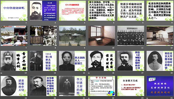 《十六年前的回忆》PPT课件4