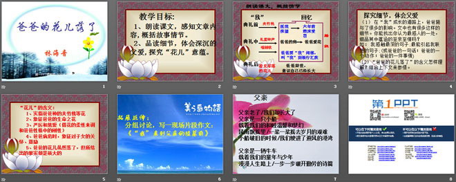 《爸爸的花儿落了》PPT课件2