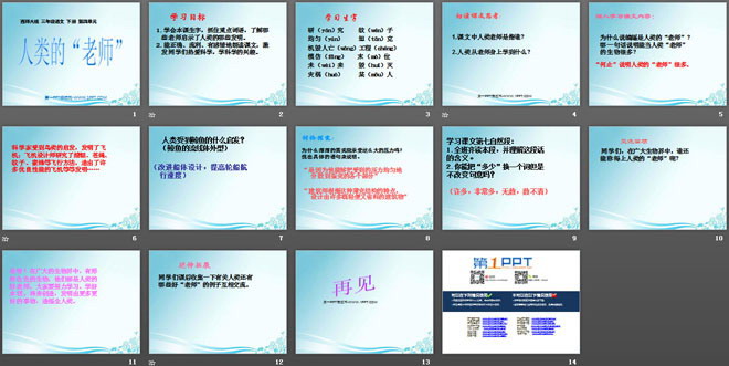 《人类的老师》PPT课件3
