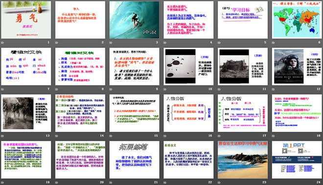 《勇气》PPT课件2