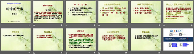 《听来的故事》PPT课件