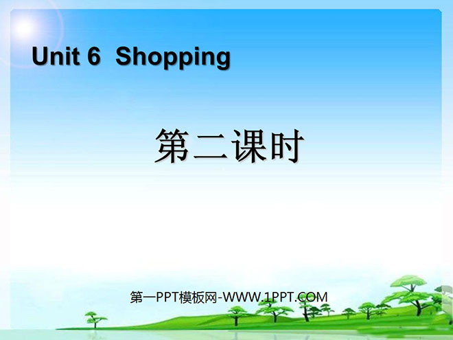 《Shopping》第二课时PPT课件