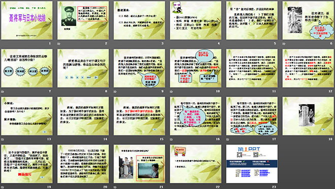 《聂将军与日本小姑娘》PPT课件4