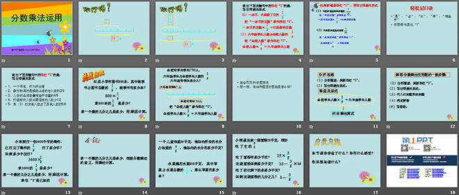 《分数乘法运用》分数乘法PPT课件