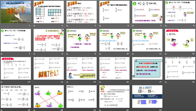 《分数与小数》分数PPT课件