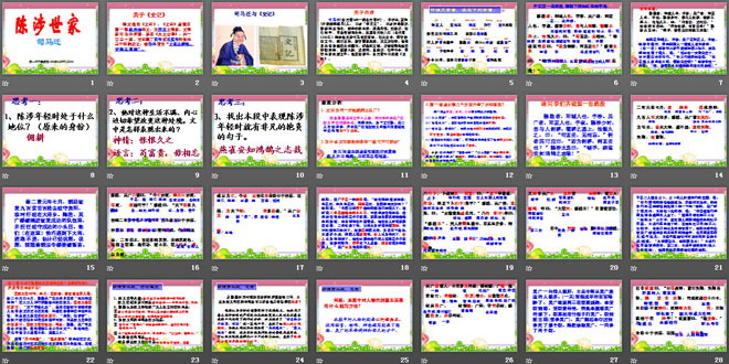《陈涉世家》PPT课件4