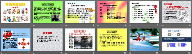 《本命年的回想》PPT课件2