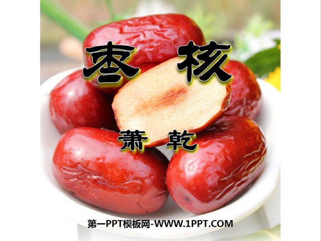 《枣核》PPT课件2