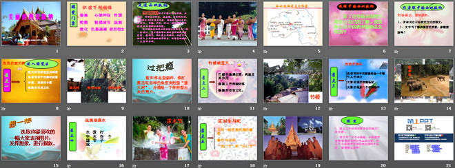 《美丽的西双版纳》PPT课件3
