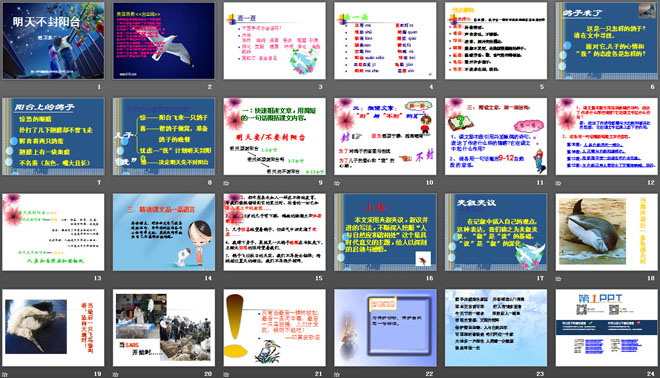 《明天不封阳台》PPT课件2