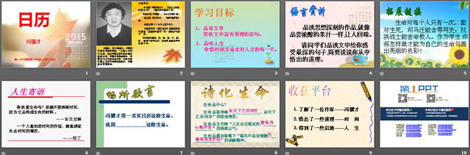 《日历》PPT课件