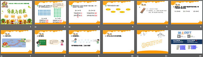 《倍数与因数》PPT课件