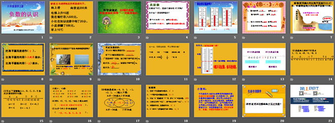 《负数的认识》负数的初步认识PPT课件3