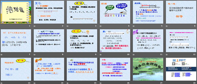 《绝对值》有理数及其运算PPT课件4