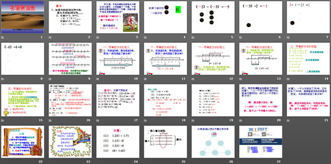 《有理数的加法》有理数及其运算PPT课件