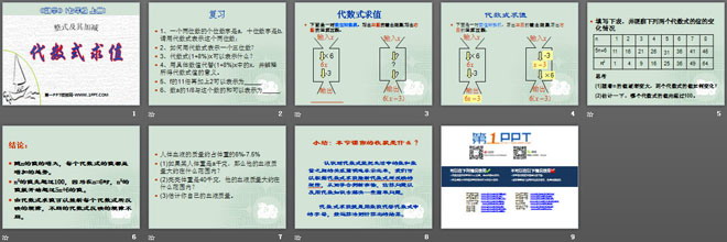 《代数式求值》整式及其加减PPT课件2