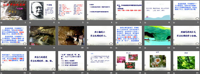 《记金华的双龙洞》PPT课件10