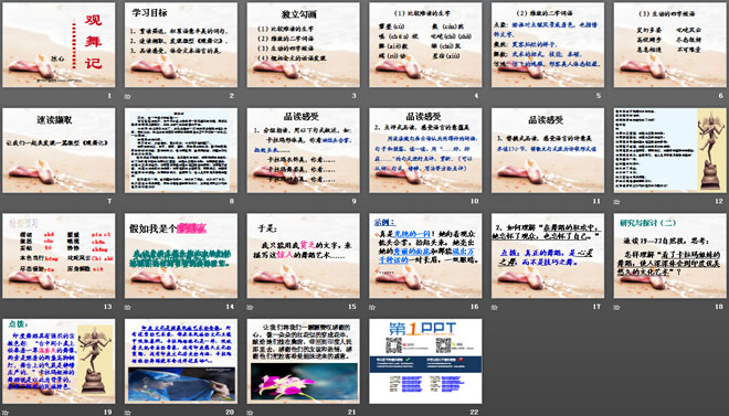 《观舞记─献给印度舞蹈家卡拉玛姐妹》PPT课件7