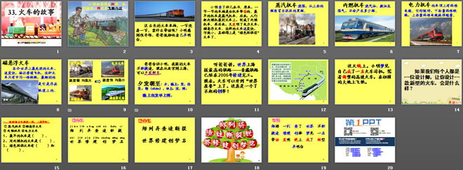 《火车的故事》PPT课件9