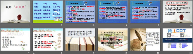 《我的“长生果”》PPT课件8
