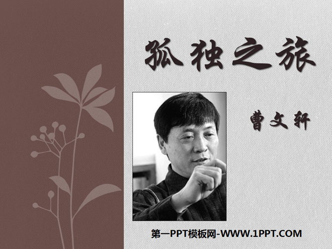 《孤独之旅》PPT课件10