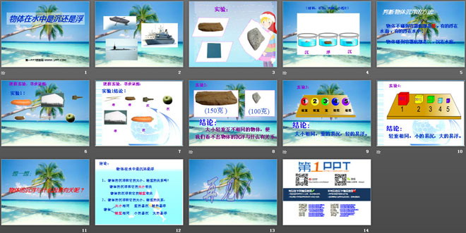 《物体在水中是沉还是浮》沉和浮PPT课件2