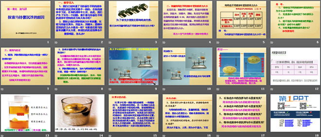 《探索马铃薯沉浮的原因》沉和浮PPT课件2