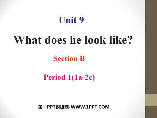 《What does he look like?》PPT课件