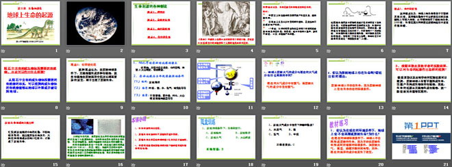 《地球上生命的起源》生物的进化PPT课件3