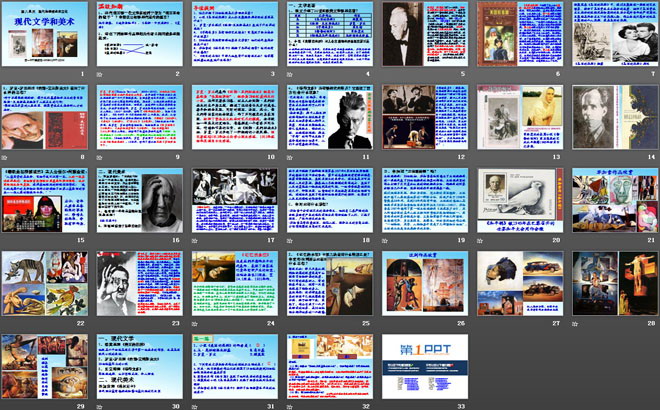 《现代文学和美术》现代科学技术和文化PPT课件3