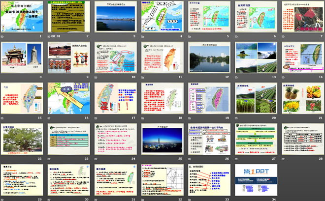 《祖国的神圣领土台湾省》南方地区PPT课件3