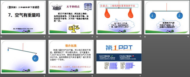 《空气有重量吗》水和空气PPT课件