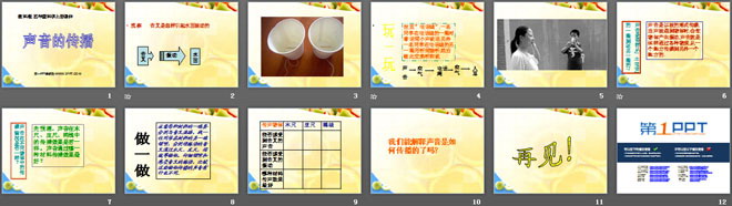 《声音的传播》声音PPT课件