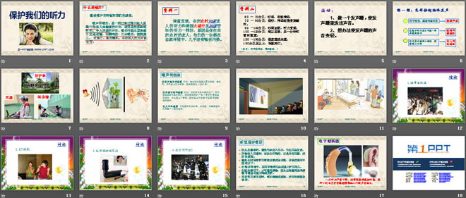 《保护我们的听力》声音PPT课件5