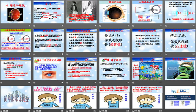 《眼睛和眼镜》透镜及其应用PPT课件2
