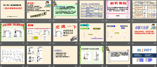《二氧化碳制取的研究》碳和碳的氧化物PPT课件4