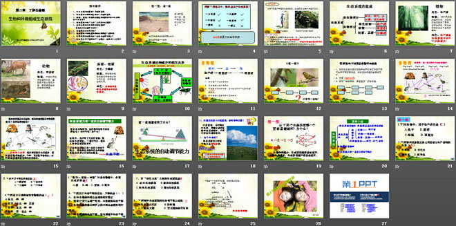 《生物与环境组成生态系统》了解生物圈PPT课件7