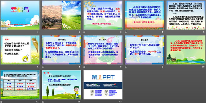 《幸福鸟》PPT课件3