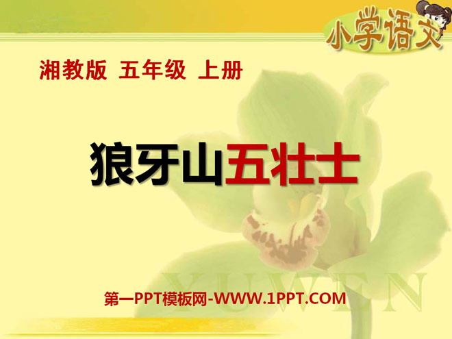 《狼牙山五壮士》PPT课件7