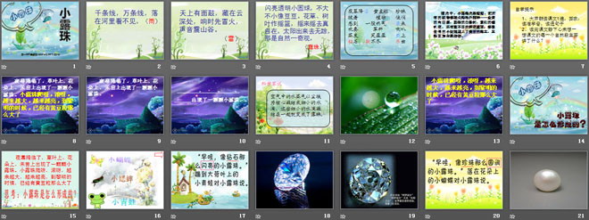 《小露珠》PPT课件7