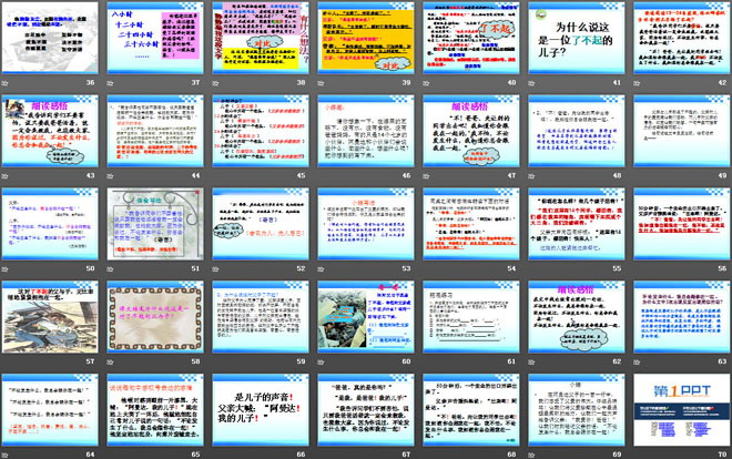 《地震中的父与子》PPT课件6