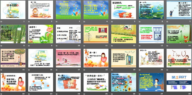 《锁不住的心》PPT课件