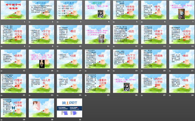 《有个孩子叫咪咪乔》PPT课件