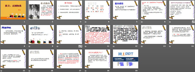 《祖父·后园·我》PPT课件