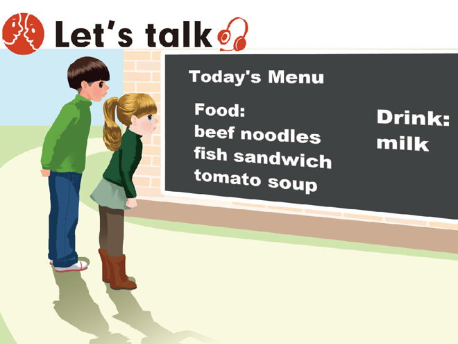 《What would you like?》lets talk Flash动画课件2