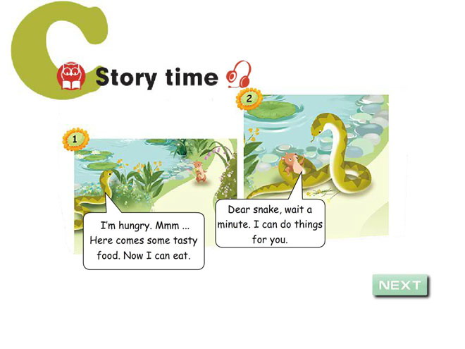 《What can you do?》story time Flash动画课件